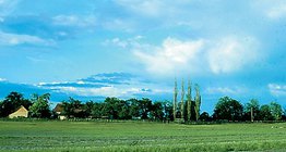 Облакът се състои от малки водни капчици