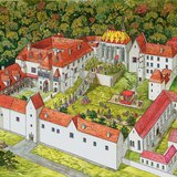 King Matthias' Royal Palace in Visegrád