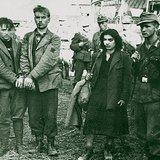 Съветски борци за свобода преди тяхната екзекуция