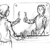 Отражение на светлината от гладко огледало