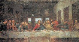 Леонардо: Тайната вечеря (ок. 1495, Ренесанс)