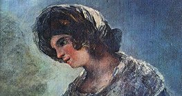 Гоя: "Млекарката от Бордо" (1827, Романтизъм)