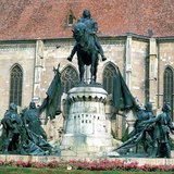 Статуята на крал Матяш в Клуж-Напока