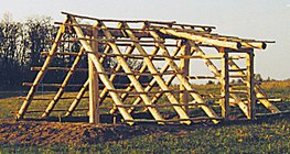 Направа на землянка - 1. стъпка