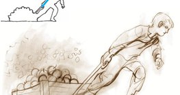 В диаграмата на силата силата се изобразява със стрелка