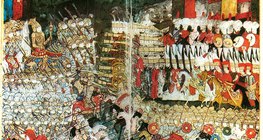 Турско изображение на битката при Мохач