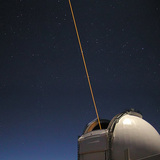 A laser beam used for optical measurement