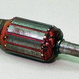 Роторът на универсалния двигател