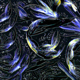 Glycine (amino acid) crystals