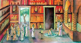 Раннохристиянски ритуал в храма на Дура Еуропос