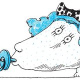 Öreg hüllő bácsi a fiatal hüllő lányhoz beszél, és azt mondja: „Korod szerint lányom lehetnél...”