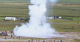 Гейзер в Исландия