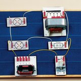 Електрическа верига с намотка с желязна сърцевина