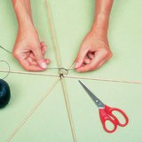 Изготвяне на паяджина - 1. стъпка