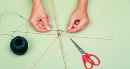 Изготвяне на паяджина - 1. стъпка