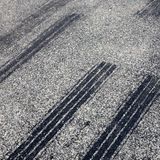 Следи от рязко спиране