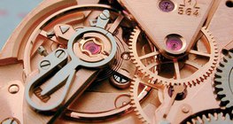 Механизъм на часовник, задвижван с пружина