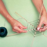 Изготвяне на паяджина - 2. стъпка