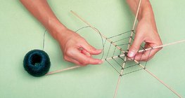 Изготвяне на паяджина - 2. стъпка