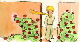 Малкият принц и розите