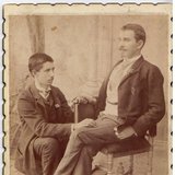 Цветан Радославов със свой ученик