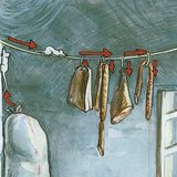 Животът на домашната мишка в килера и в мазето