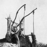 Поливно устройство в Древен Египет, т.н. "шадуф"