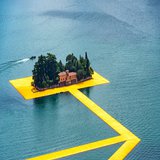 Кристо и Жан-Клод, плаващите кейове в Италия