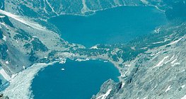 Моренни хълмове и езера във Високите Татри