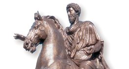 Бронзовата конна статуя на Марк Аврелий