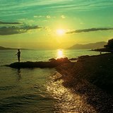 Морски залез