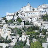 Средновековен град в Южна Франция