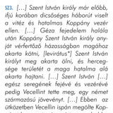 István és Koppány küzdelme