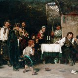 Михай Мункачи: "Килията на осъдените" (1869)