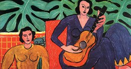 Матис: "Музиката" (1939, фовизъм)