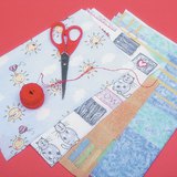 Изработване на текстилно пано - 1. стъпка