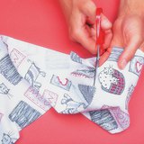 Изработване на текстилно пано - 2. стъпка