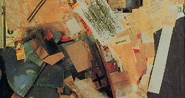 Курт Швитерс: "Пространствено разрастване" (колаж, около 1920)