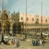 Каналето (Ђовани Антонио Канал), Дуждева палата и обала робова