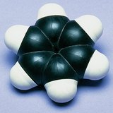 Триизмерно представяне на молекулата на бензена