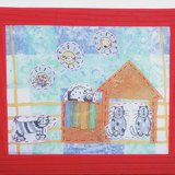 Изработване на текстилно пано - 4. стъпка