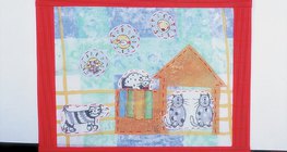 Изработване на текстилно пано - 4. стъпка