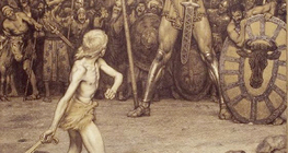 Осмар Шиндлер: "Давид и Голиат"