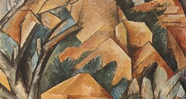 Жорж Брак: "Къщи в L'Estaque" (1908, кубизъм)