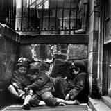 Бездомни деца в Ню Йорк, 1930 г.