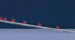 Топче, търкалящо се по наклон