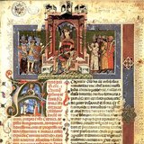 Писмен извор: една стара, писана на ръка, рисувана книга