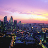 Сингапур при залез-слънце