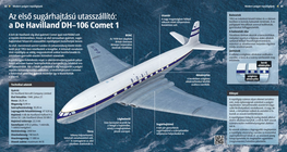 Първият реактивен пътнически самолет: De Havilland DH-106 Comet 1