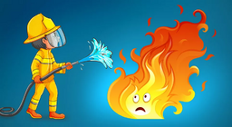 Как да изгасим огън?